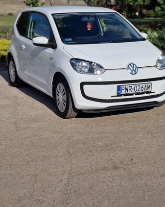 Volkswagen up! cena 18900 przebieg: 64327, rok produkcji 2012 z Miłosław małe 529